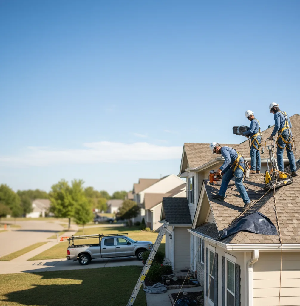 Roof Repair in Okarche